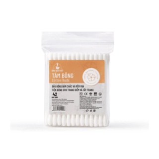Tăm Bông Đầu Tròn Bông Bạch Tuyết Cotton Buds