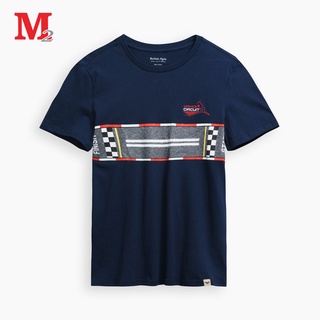 Áo thun 21A Start - Finish 03 Navy TS0748 Thời trang M2