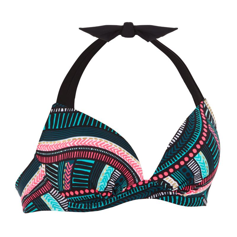 Áo bơi nâng ngực có cúp ngực đệm liền ELENA VILA Decathlon OLAIAN cho nữ size 80C