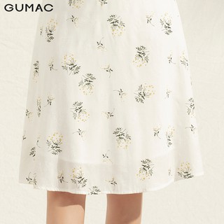 Đầm nữ hoa phối cổ DA1152 GUMAC
