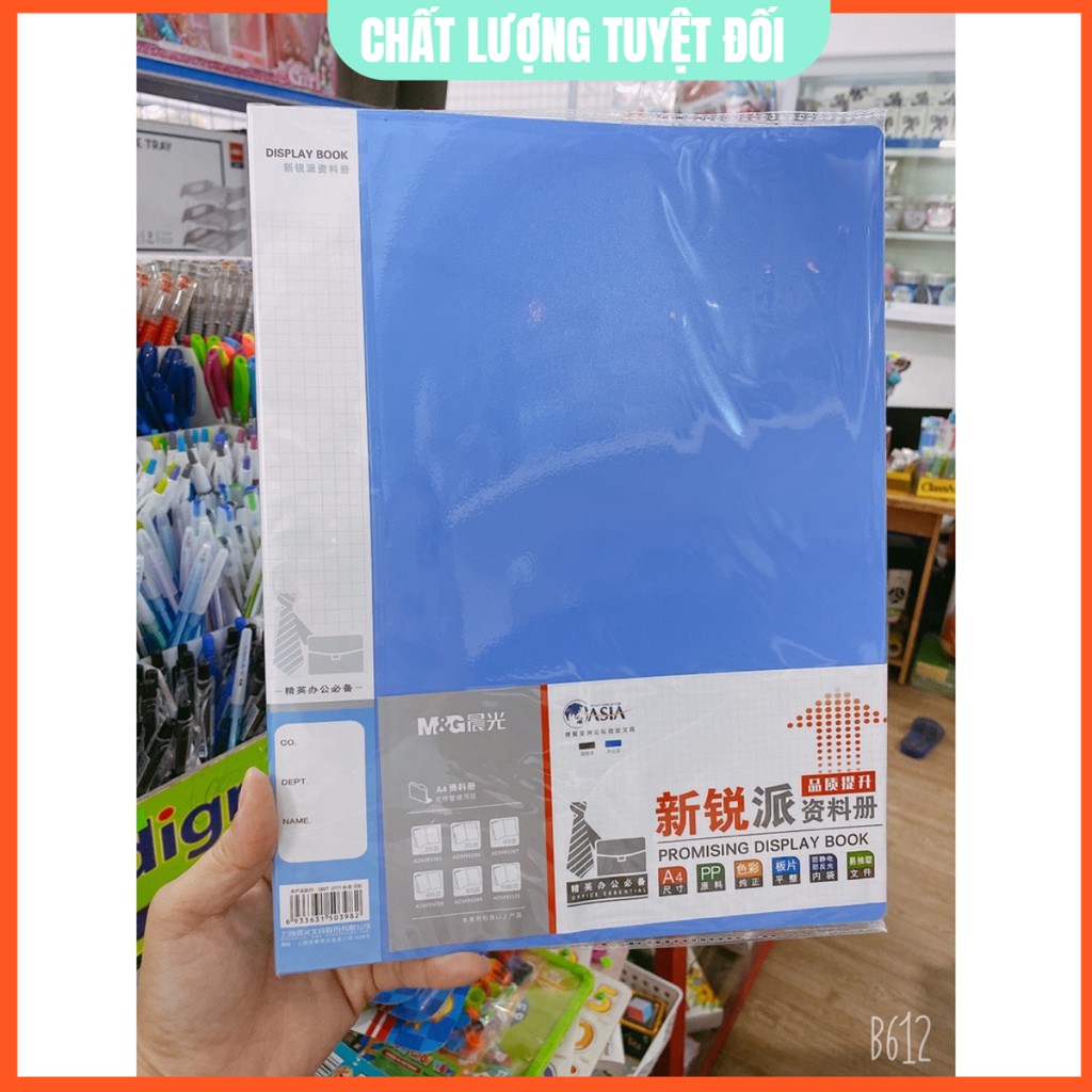 BÌA HỒ SƠ 30, 40, 60, 80 LÁ M&G, VPP CHÍNH HÃNG, HÀNG ĐẸP CHẤT LƯỢNG,KẸP TÀI LIỆU, KẸP GIẤY A4