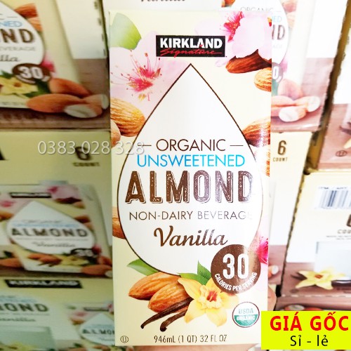 Sữa Hạnh Nhân Kirkland 946ml