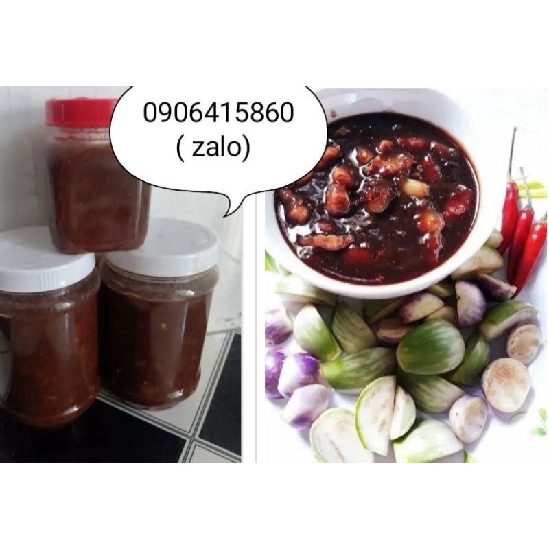 MẮM RUỘT CÁ NGỪ KHO THỊT BA RỌI