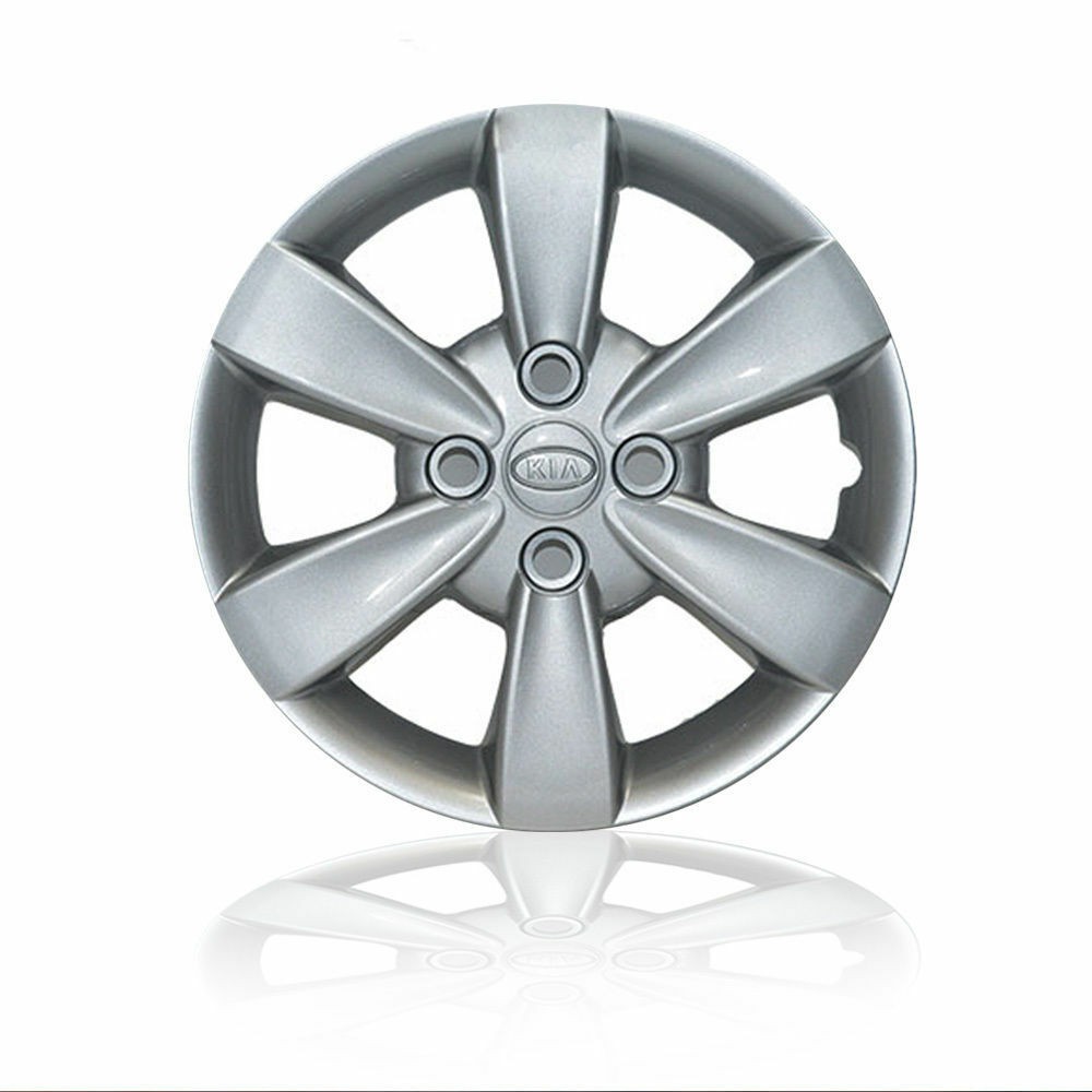 Ốp Mâm La Zăng Giả Vành Phù Hợp Với KIA,Kia Rio - 14inch - Màu Bạc