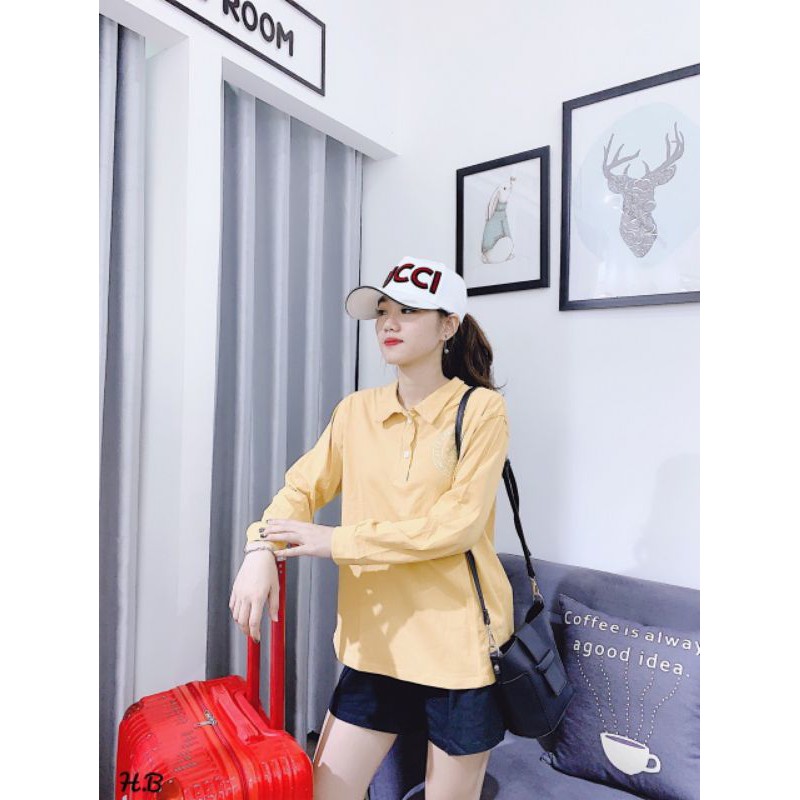 áo polo cổ bẻ dài tay hàng qc loại 1 | BigBuy360 - bigbuy360.vn