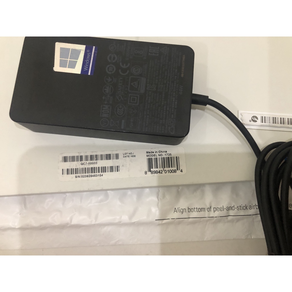 Sạc 44W cho Surface Pro 5, Pro 6, Laptop, nguồn adapter Microsoft
