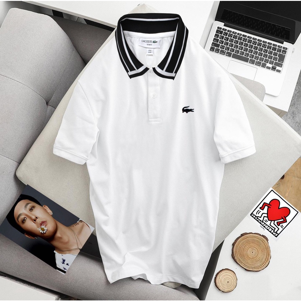 Áo Thun Polo Basic Lacoste, Vải Cotton Mềm Mịn, Form Slimfit Chuẩn Tôn Dáng Body.