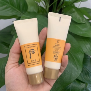 Tuýp mini sữa rửa mặt dưỡng ẩm, chống lão hóa Đông y Whoo vàng 40ml