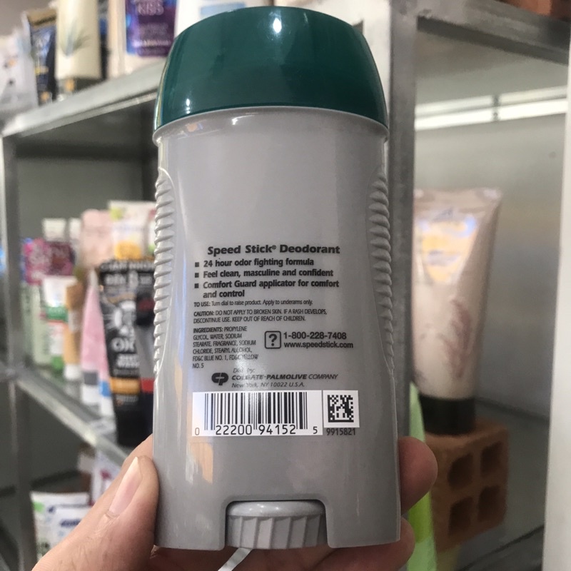 LĂN SÁP KHỬ MÙI NAM ALUMINUM FREE SPEED STICK 85g