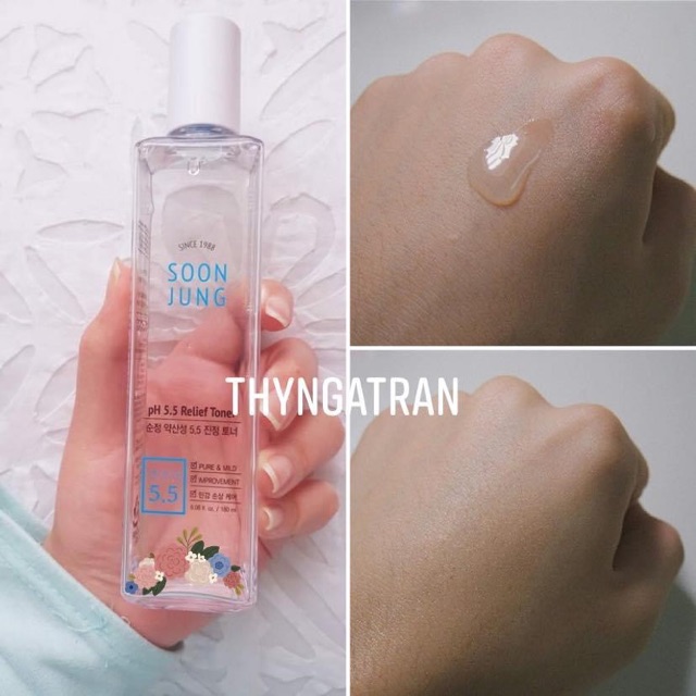 [Bill Hàn] TONER cho da mụn Etude House SOON JUNG pH 5.5 Relief Toner | BigBuy360 - bigbuy360.vn