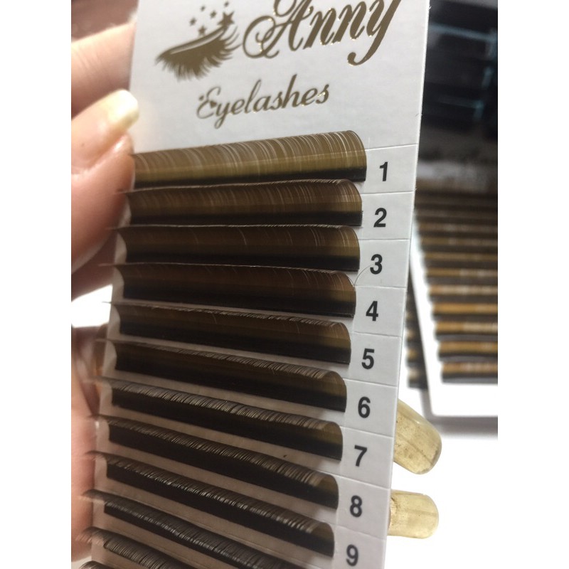 Mi khay màu nâu đất độ dày 0.07