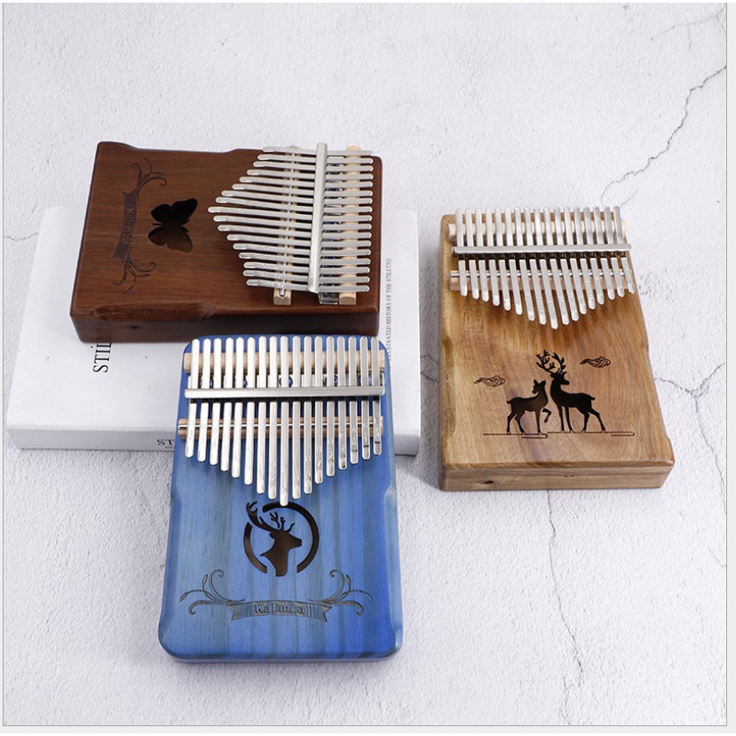 [Có sẵn] Giao nhanh 2h Đàn kalimba 17 phím gỗ mahogany mẫu mới M-17