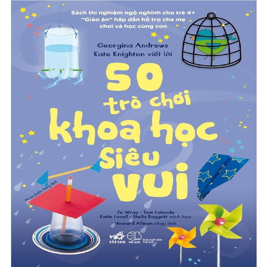 Sách - 50 Trò Chơi Khoa Học Siêu Vui