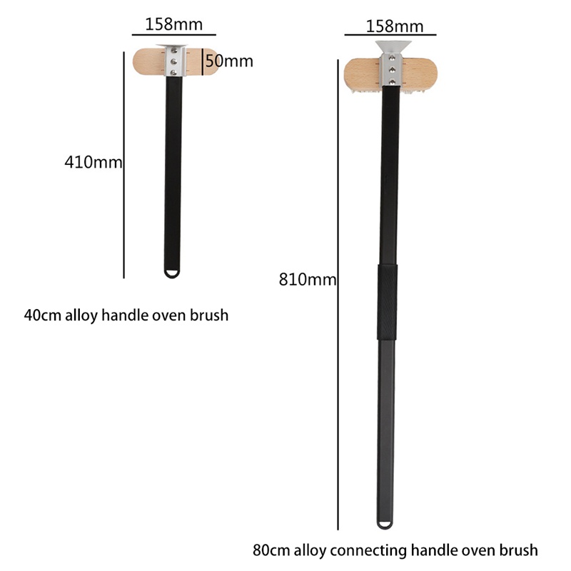 Cọ Đồng 80cm Chuyên Dụng Cho Vệ Sinh Lò Nướng