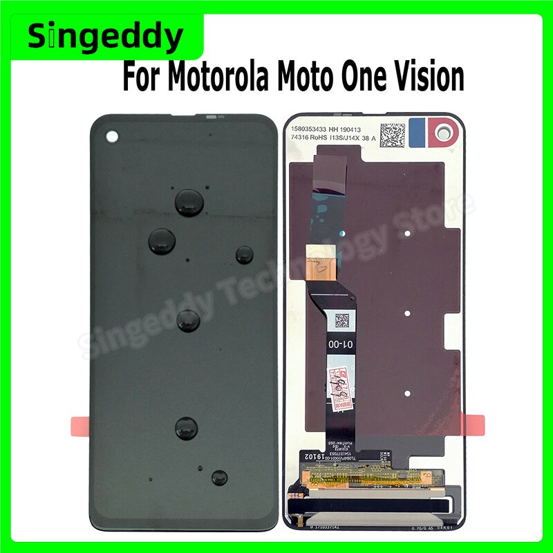 Màn Hình Cảm Ứng LCD Kỹ Thuật Số 6.3Inch Thay Thế Chuyên Dụng Cho Motorola Moto One Vision P50 XT1970