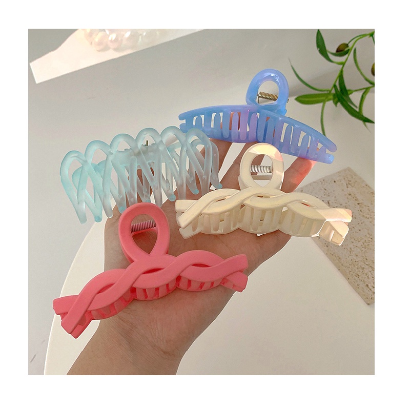 Kẹp tóc kim loại nhiều màu thời trang Hàn Quốc cho nữ