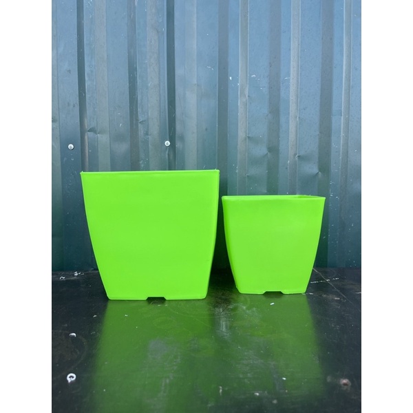 (chọn màu) Chậu nhựa vuông V16 (15x15cm) loại 1 hàng công ty nhựa Bình Thuận dày đẹp