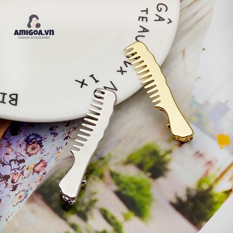 Kẹp Tóc Lược Bằng Hợp Kim Dành Cho Nữ