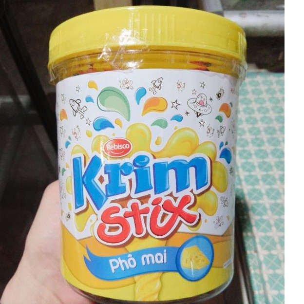 hộp 100 que kẹo Krim Stix