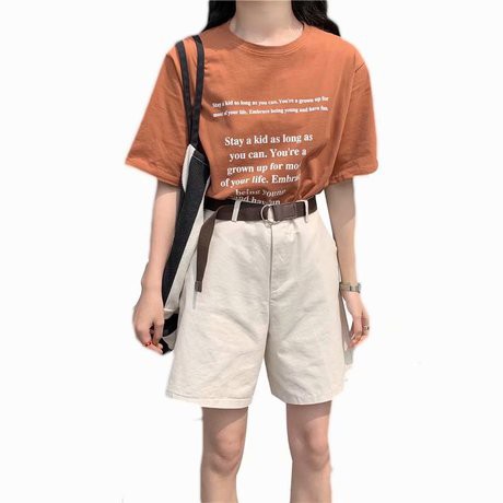 QUẦN SHORT NỮ KAKI LƯNG CAO FORM CHỮ A TÔN DÁNG YW861C | BigBuy360 - bigbuy360.vn