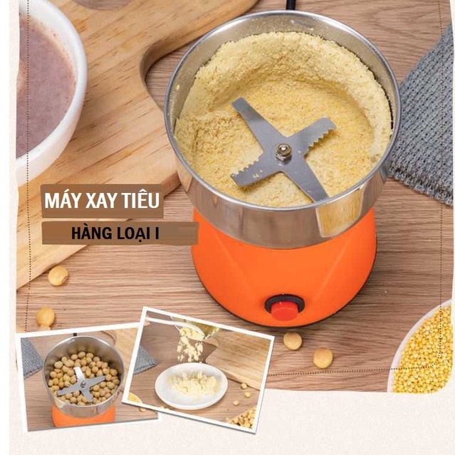 Máy Xay Tiêu, Máy Xay Hạt Cafe Hạt Ngũ Cốc tiện Lợi - Công suất 150W