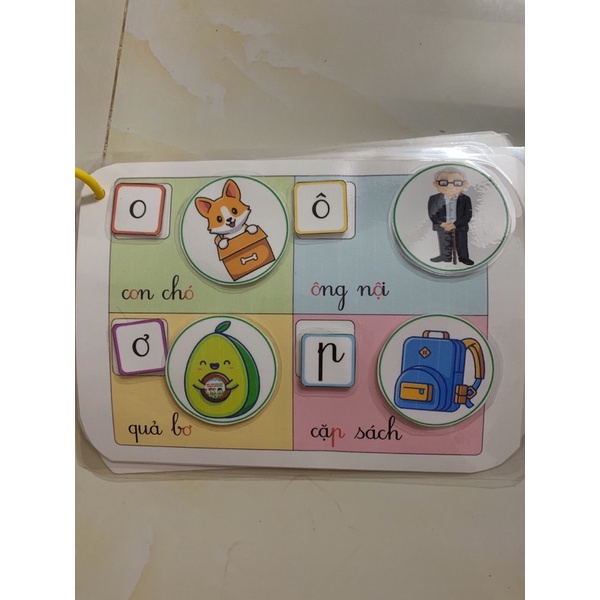 Bộ học liệu bộ chữ cái Tiếng Việt