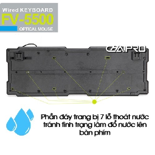 Bộ Bàn phím + Chuột ForeV FV5500