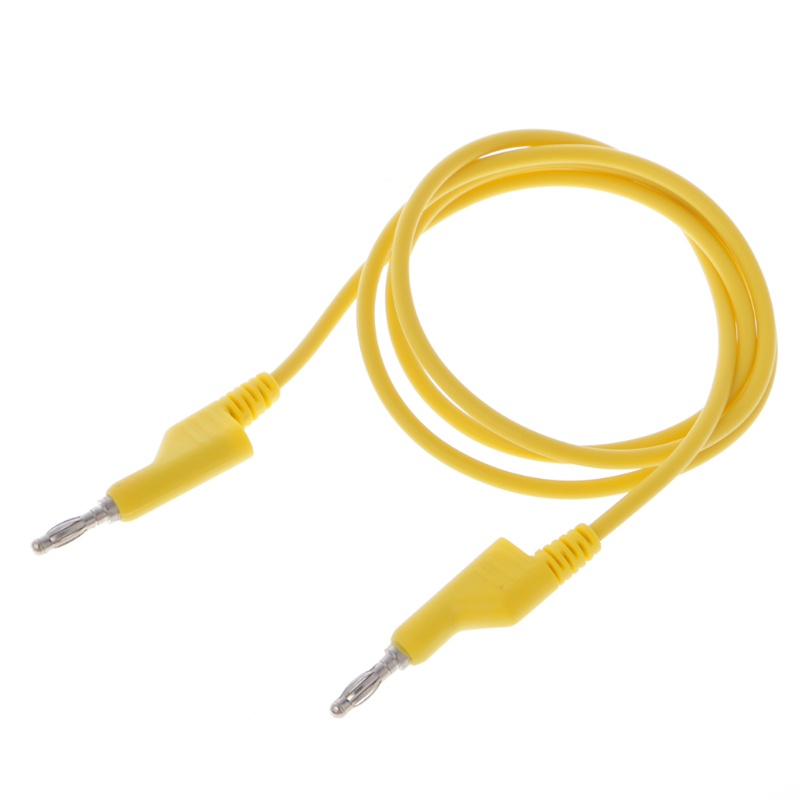 Set 5 Dây Cáp Đầu Cắm Bắp Chuối 4mm Dài 1m Với 5 Màu Lựa Chọn