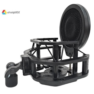 Ngàm micro chống sốc và bộ lưới lọc kép bằng kim loại che chắn dành cho micro