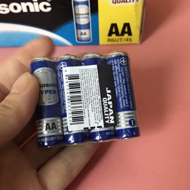 Pin Panasonic AA R6UT 4S hyper- vỉ 4 viên