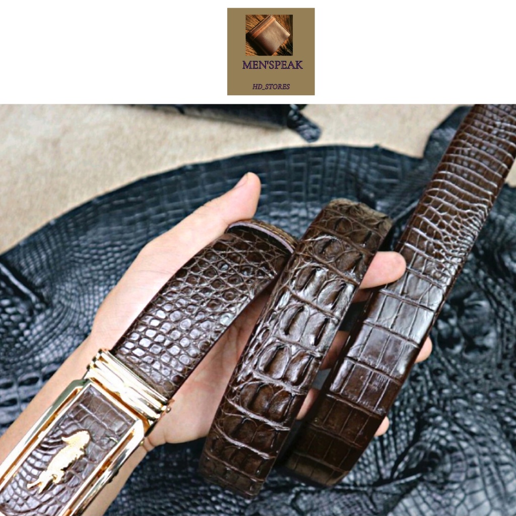 Thắt lưng , dây lưng cá sấu gai  dây nối.