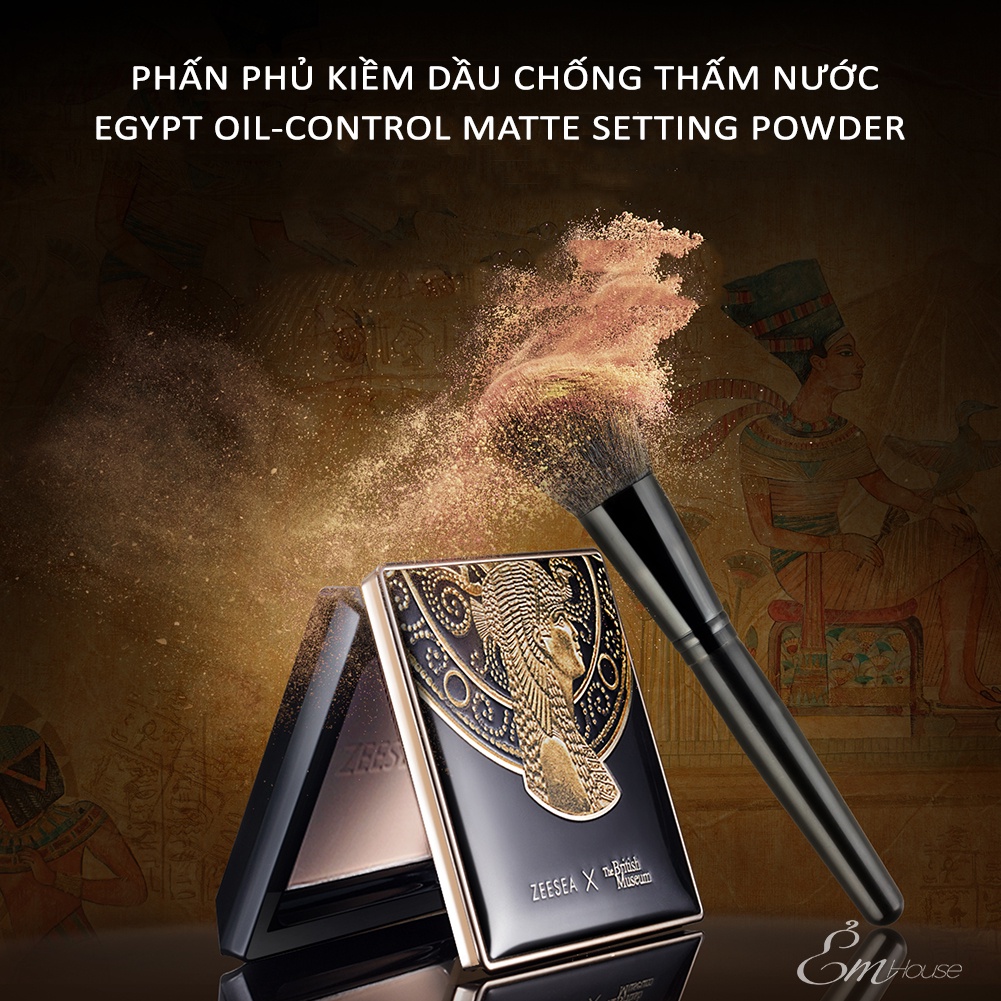 Phấn Phủ Dạng Lì ZEESEA Chống Thấm Nước Cho Da Dầu Matte Setting Powder