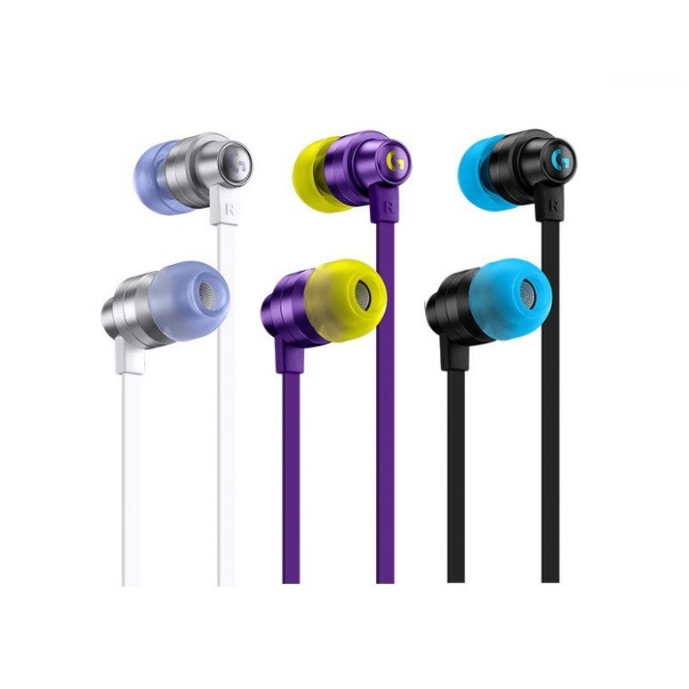 Tai nghe chơi game IN-EAR Logitech G333 - Kết nối giắc 3.5mm và USB Type C - Hàng Chính Hãng
