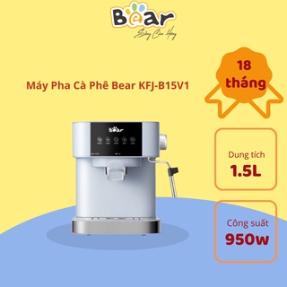 Máy Pha Cà Phê Bear KFJ-B15V1 Cafe, Espresso, Tự Động Tạo Bọt Sữa Bear Bản Quốc Tế