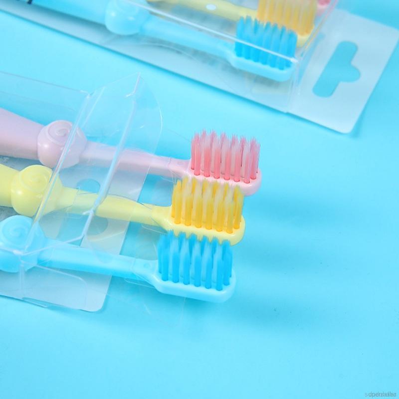Set 3 Bàn Chải Đánh Răng Lông Mềm Dành Cho Bé 2-6 Tuổi
