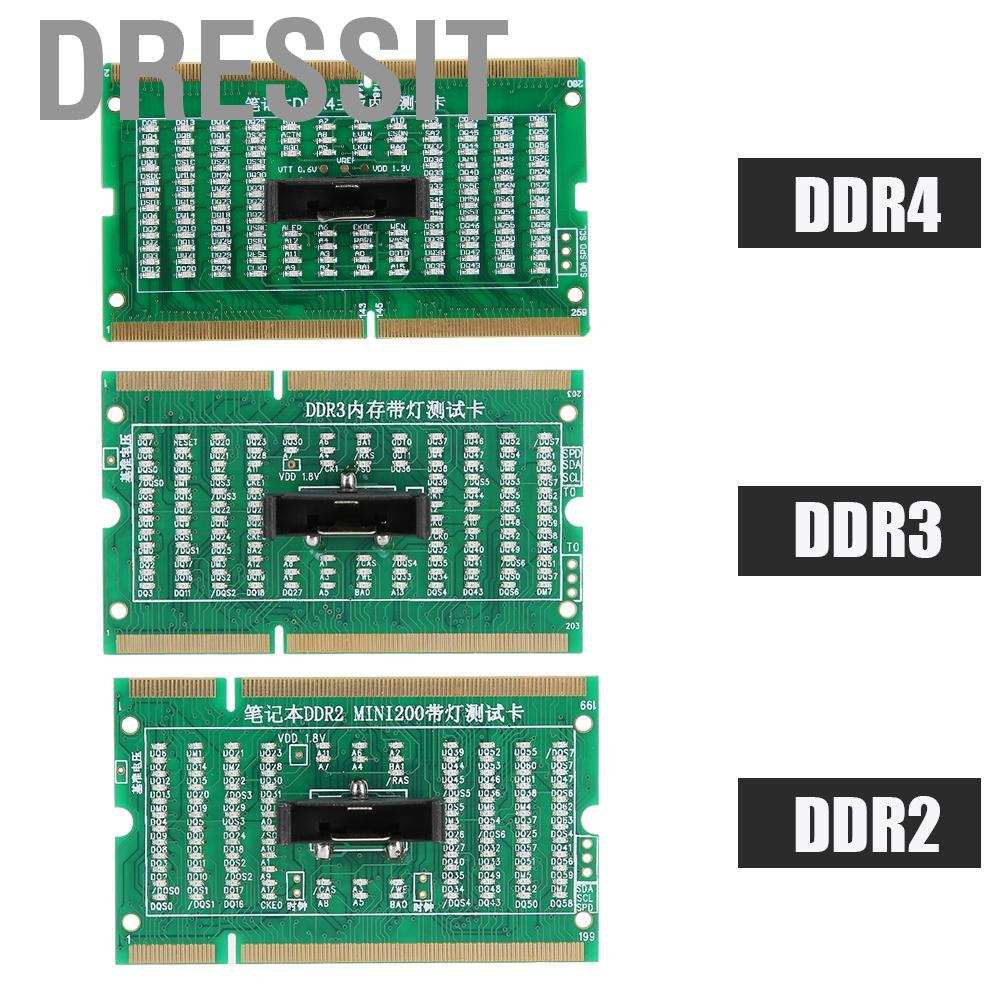 Thanh Kiểm Tra Thẻ Nhớ Máy Tính Có Đèn Ledit Ddr2 Ddr3 Ddr4 | BigBuy360 - bigbuy360.vn