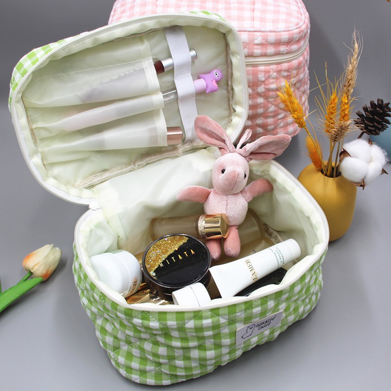 Túi Đựng Mỹ Phẩm Cỡ Lớn Họa Tiết Hoạt Hình Dễ Thương