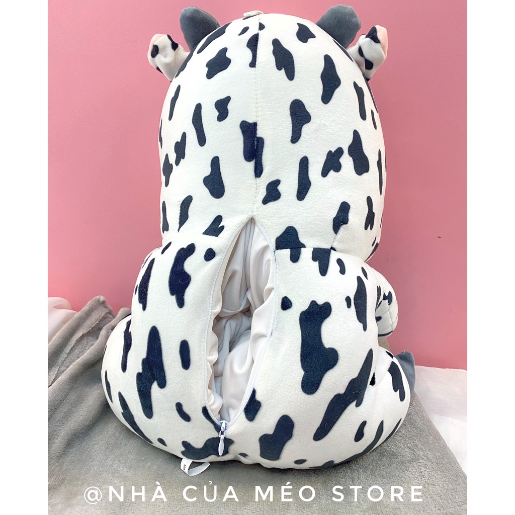 Gối mền hình bò sữa siêu đáng yêu - gối mền giá rẻ [Nhà Của Méo Store]