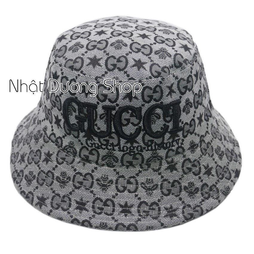 Mũ Bucket Thời Trang Cao Cấp 2021, Họa Tiết Bắt Mắt, Màu Sắc Thời Thượng, Chất Vải Dày Dặn, hợp su thế thời trang