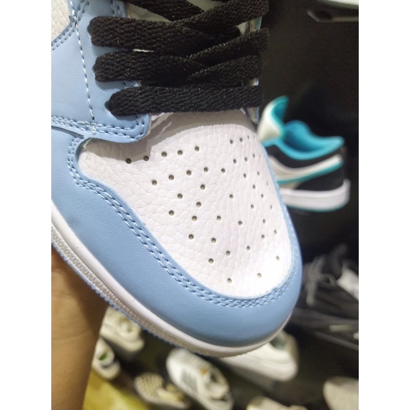 Giày Thể Thao Jd cao cổ trắng xanh | BigBuy360 - bigbuy360.vn