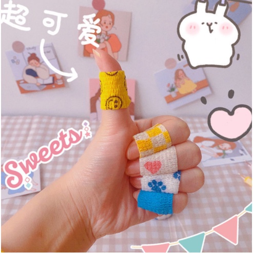 Băng Keo Co Giãn Chống Mòn Chống Mài Mòn Dùng Cho Học Sinh