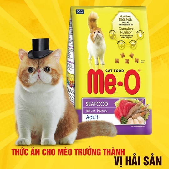 THỨC ĂN MÈO LỚN ME-O VỊ CÁ NGỪ 350G​