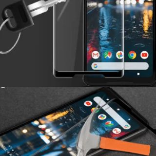 Dán kính 4D cho Google Pixel 2 XL full màn hình