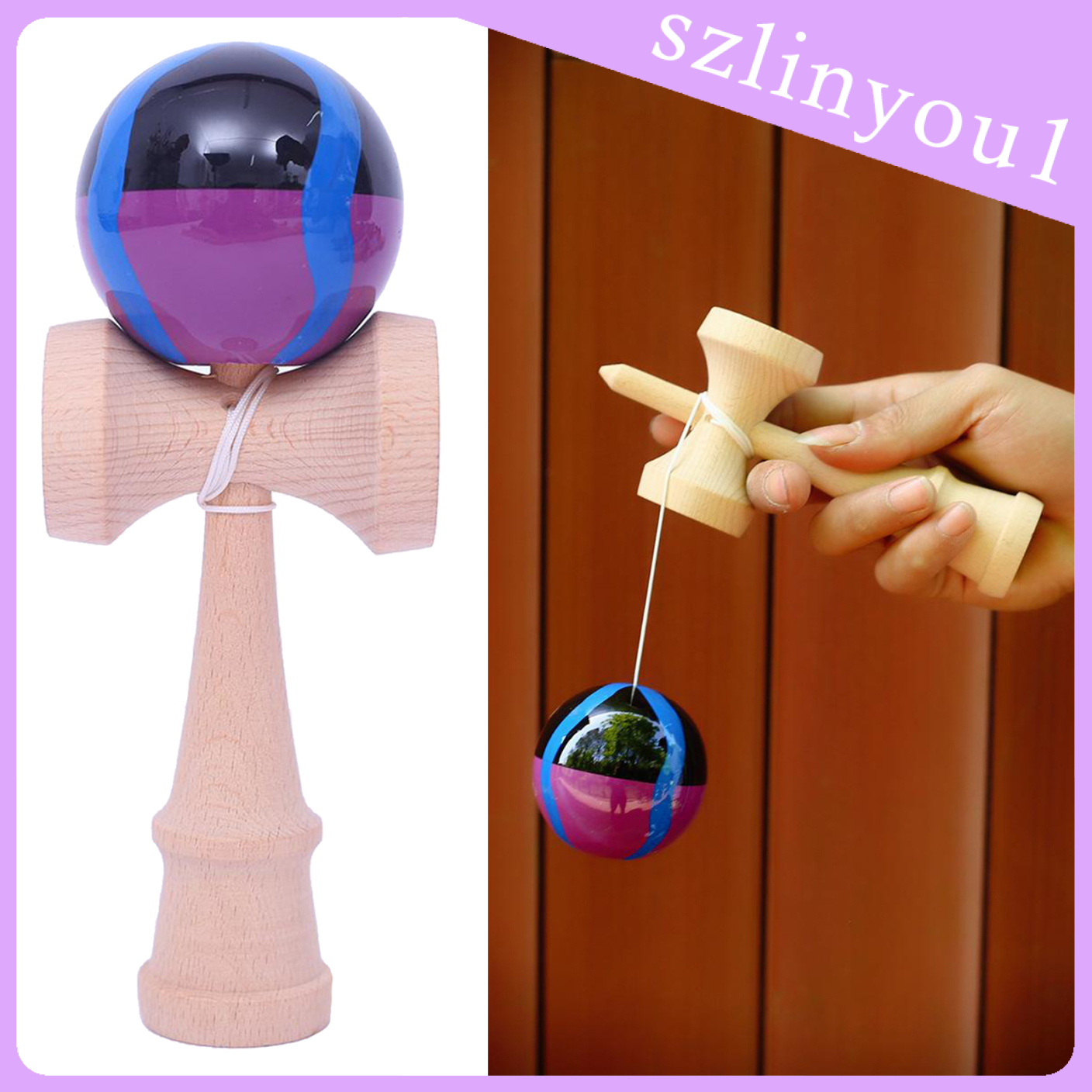 Đồ Chơi Kendama Nhật Bản Kích Thước 7 Inch