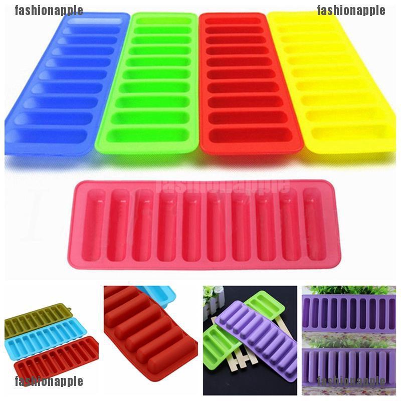 Khay Silicone Làm Đá Hình Trụ Chất Lượng Cao
