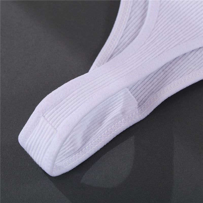 Set 3 quần lót CUTEBYTE cotton màu trơn gợi cảm thời trang dành cho nữ