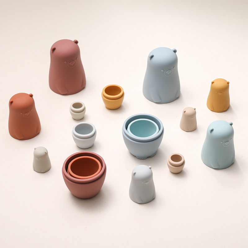 Búp bê Nga Matryoshka MAMIMAMIHOME chất liệu silicone chất lượng cao