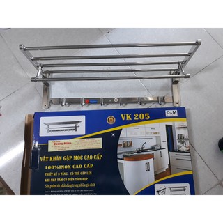 Vắt khăn giàn nhà tắm, giá treo khăn nhà tắm inox 304 hàng đẹp chuẩn