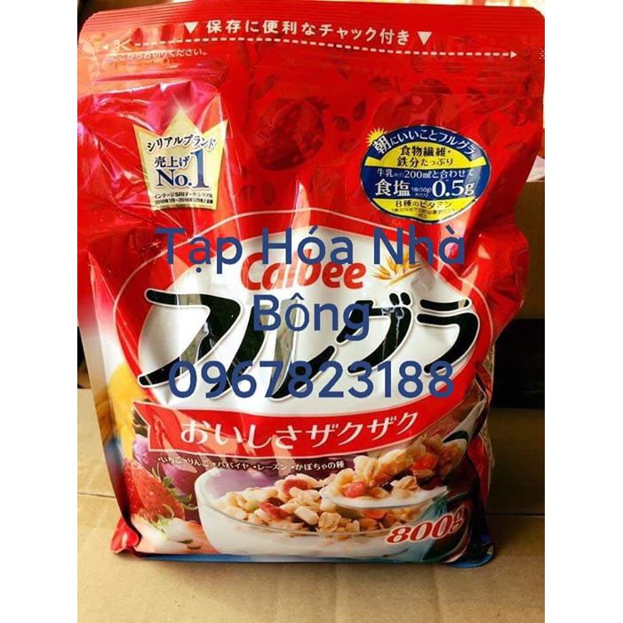 NGŨ CỐC CALBEE NHẬT DATE 12/2020
