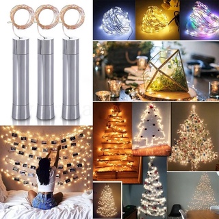 0.75/1/2m LED Wine Bottle Copper Wire Starry String Light For Festival Wedding Christmas Party Decor